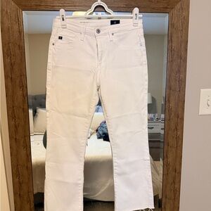 AG Adriano Goldschmied White Denim Jeans